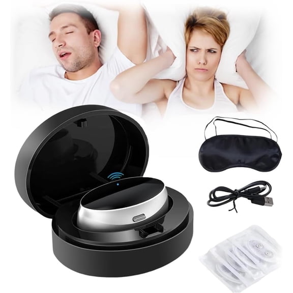 Z3 Pro - Professional Anti-Snoring Device, Z3 Pro Snoring Solution, NovaNord Z3 Pro Snoring Solution, Fast and Effective Smart Z3 Pro Sleep Device, 3-Speed Adjustment，Sleep Soundly(1pcs)