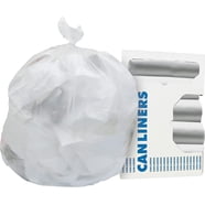 Boardwalk 40-45 Gallon Waste Can Liners - 25 Bags Per Roll, 4 Rolls Per Case (100 Total Bags)