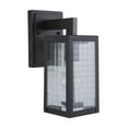 thumbnail image 1 of Z4504-MN-SC-Craftmade Lighting-Deka - One Light Outdoor Small Wall Lantern Midnight Finish with, 1 of 2