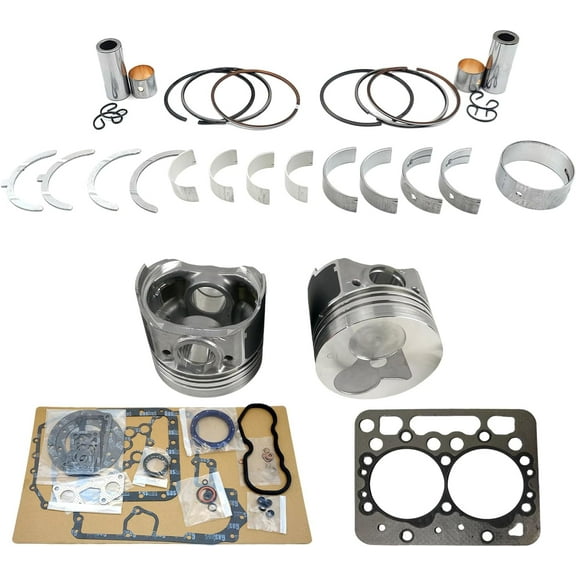 Z482 Engine Overhaul Rebuild Kit (No cylinder liner and valve) For Kubota Z482 Engine T1600H B1121 GB110 GB115 JB11 Tractor Piston Diameter 67mm