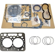 Z482 Full Gasket Kit + Piston Rings For Kubota Z482 Engine T1600H B1121 GB110 GB115 JB11 Tractor Piston Diameter 67mm STD piston ring set