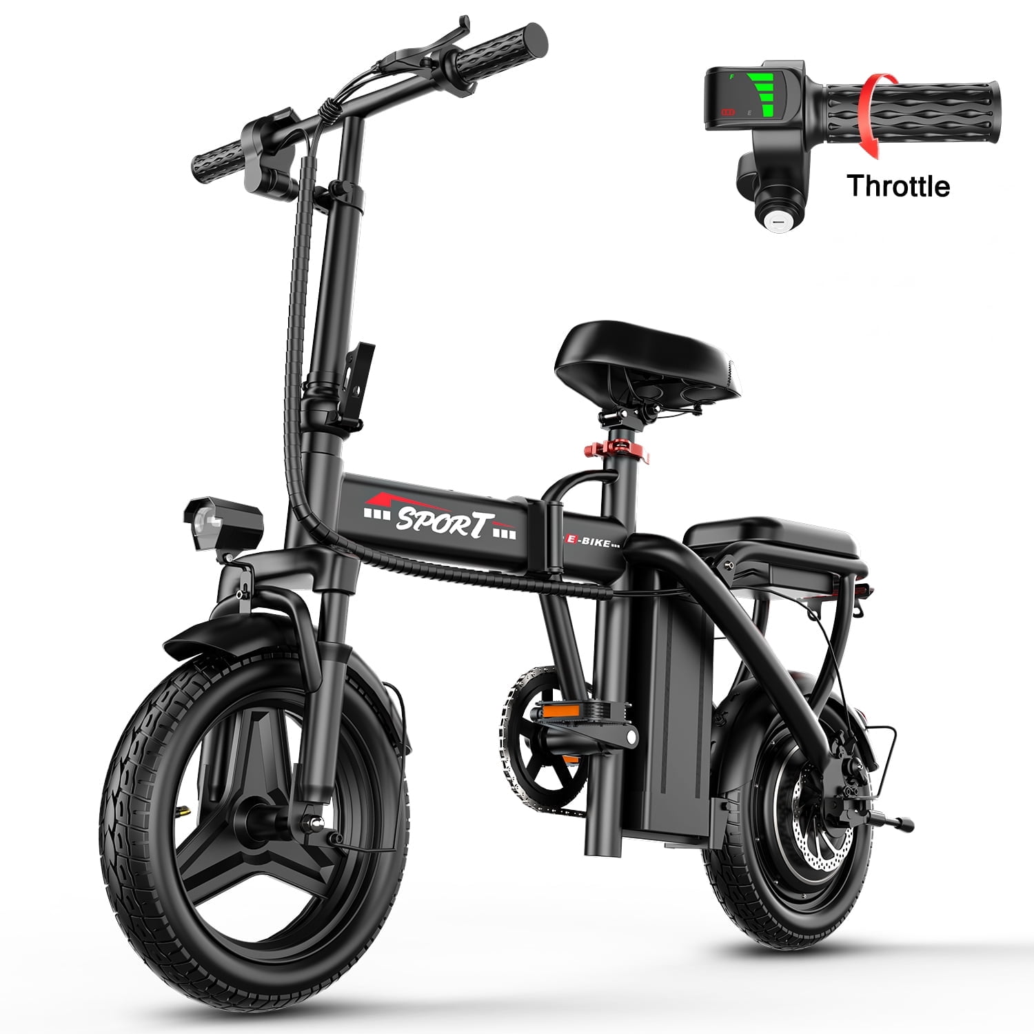 electric bicycles under $500 Foldable Bike with StepThru Frame How to Clean a The Fission Cycles SO american flag bag Color:TOOTHPASTE