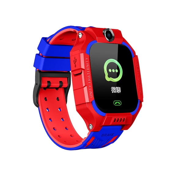 Z6 Smart Children's Watch Girl Boy Children's Smart Watch 3-12 Years Built-in Puzzle Game Voice Chat Alarm Clock Camera Weather Christmas Birthday Gift, Smart Watch