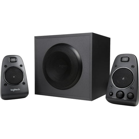 Logitech - Z625 2.1 Speaker System (3-Piece) - Black