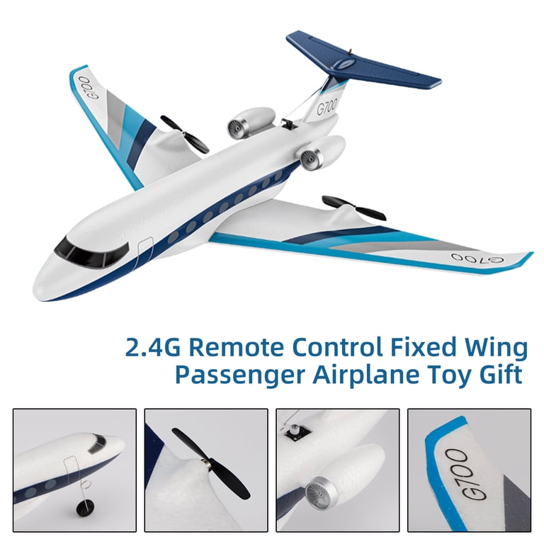 Z67 2.4GHz RC Fixed-Wing Passenger Airplane – Includes 2 Batteries
