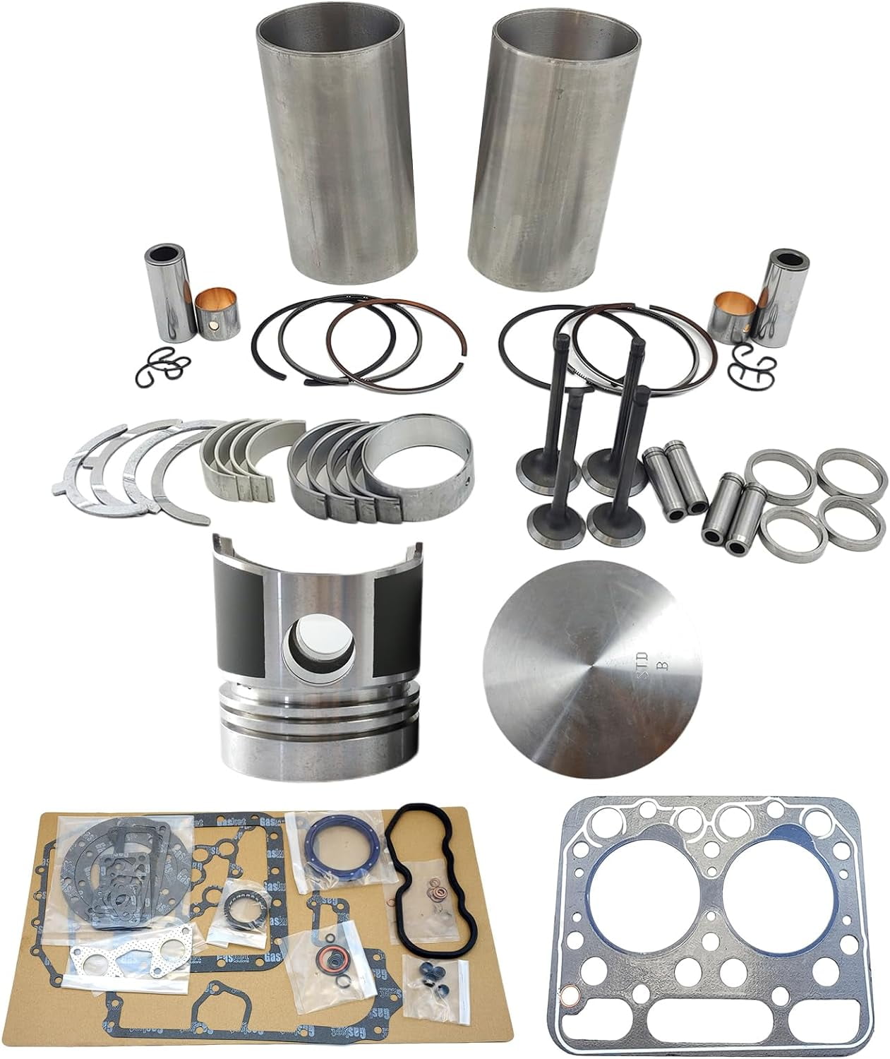 Z751 Engine Overhaul Rebuild Kit FOR Kubota Z751 Engine L1501 L1500 ...