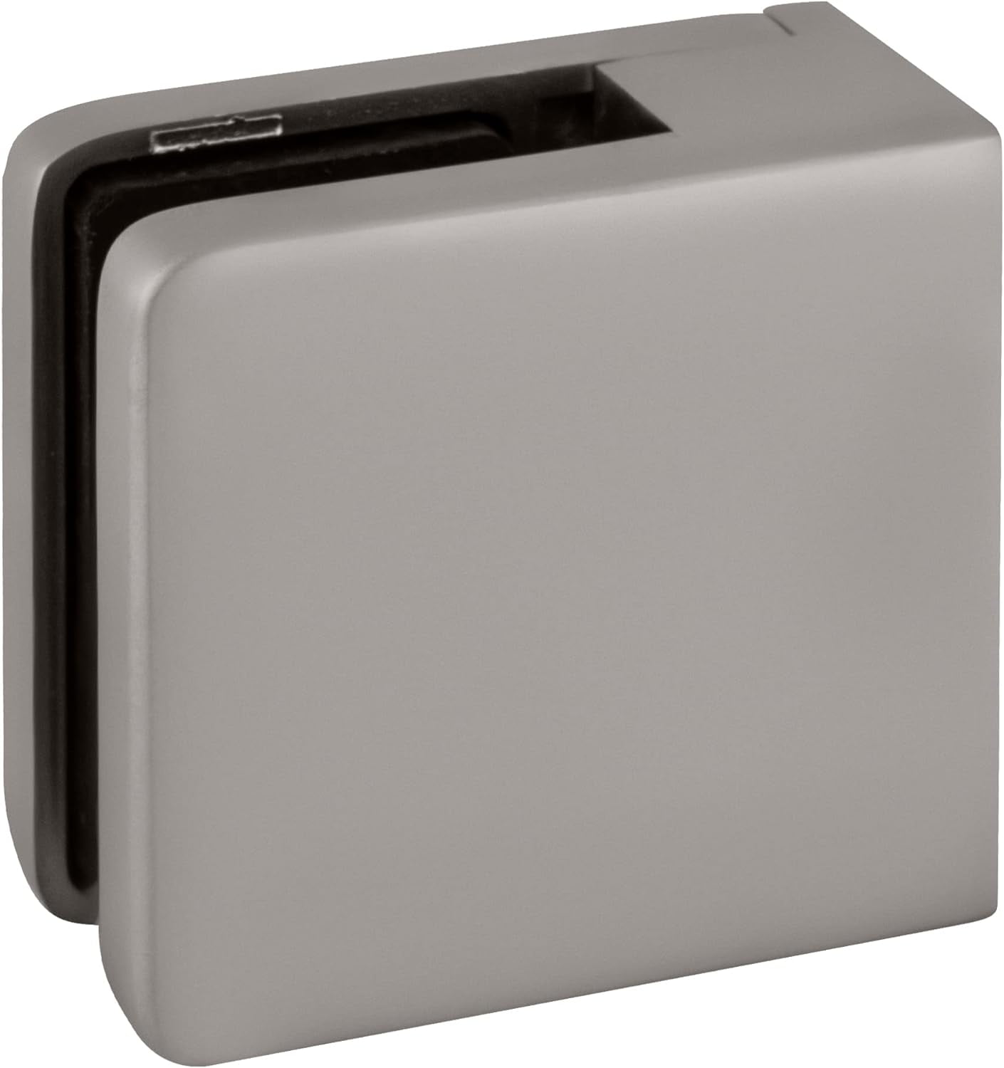 Z810SC Chrome ZSeries Square Type Flat Base Zinc Clamp For 3/8" Glass