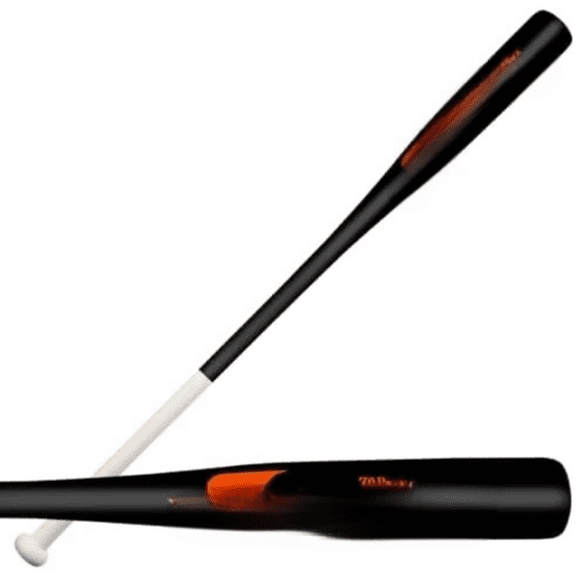 Z9 Professional Edge Comp Coaches Wood Fungo Bat 33" 35" 37" - Baseball & Softball  22+ Colors - 60 Day Warranty (35", Natural/Black/Orange)$$Sport & Recreation Other