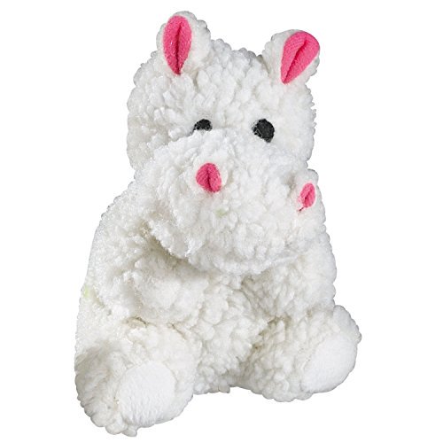 Zanies Fleecy Friend Dog Toys, 6 Hippo