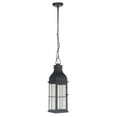 thumbnail image 1 of ZA1811-MN-LED Craftmade Lighting Vincent - 10W 1 LED Medium Outdoor Pendant In Traditional Style-22.5 Inches Tall and 7 Inches Wide-Midnight Finish, 1 of 4