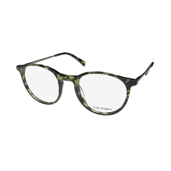 ZAC POSEN RANDALL HANDMADE OVERSIZED LENSES FULL-RIM RARE EYEGLASS FRAME/GLASSES