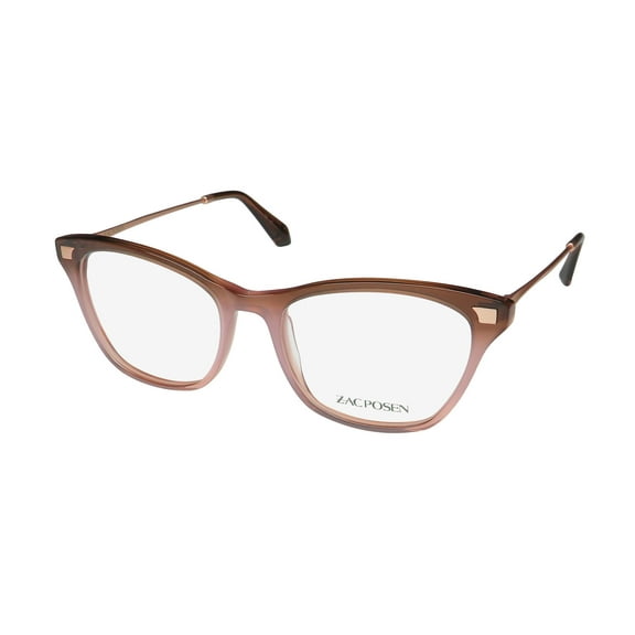 ZAC POSEN RASHIDA CAT EYE UNIQUE DESIGN HANDMADE MODERN EYEGLASS FRAME/EYEWEAR