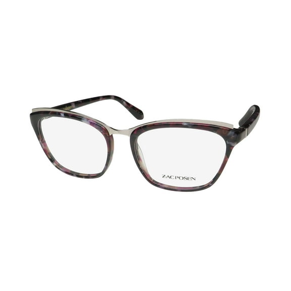 ZAC POSEN RENATA CAT EYE THICK-RIM OVERSIZED LENSES RETRO EYEGLASS FRAME/GLASSES