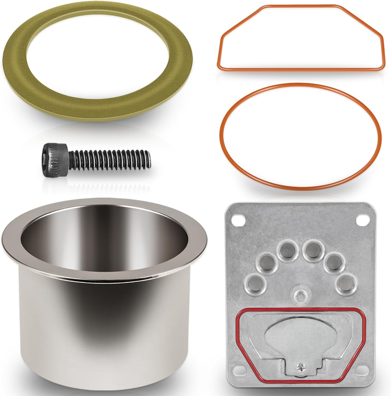 ZAC0032 Compressor Valve Plate Kit & K-0650 Air Compressor Cylinder ...
