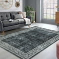 thumbnail image 1 of ZACOO 10' x 13' Modern Washable Rug Large Area Rug for Living Room Bedroom Machine Washable Area Rug Non-Slip Low Pile Rug Soft Foldable Accent Rug Gray, 1 of 7