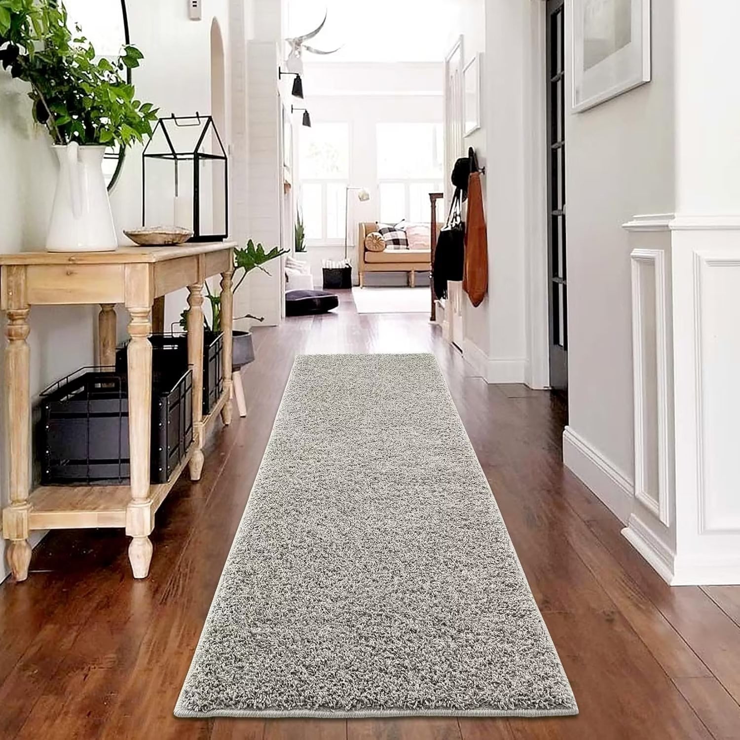 Simple Modern Long Narrow Runner Rugs, Entrance Hallway Runners