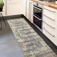thumbnail image 1 of ZACOO 2x6 Hallway Runner Rug Washable Rug Soft Distressed Rug Non-Slip Low-Pile Rugs for Entryway Boho Area Rug, Brown, 1 of 8