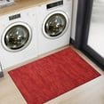 thumbnail image 1 of ZACOO 3x5 Area Rug Washable Rug Indoor Solid Non-Slip Floor Mat Modern Area Rug for Dorm Kitchen Nursery, Red, 1 of 6