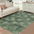 thumbnail image 1 of ZACOO 9' x 12' Geometric Large Area Rug for Bedroom Machine Washable Area Rug Soft Foldable Accent Rug Modern Rug Grayish Green, 1 of 9