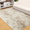thumbnail image 1 of ZACOO 9' x 12' Large Area Rug High-Pile Plush Shag Rug Perfect for Living Rooms, Bedrooms, Dining Rooms, Light Khaki, 1 of 7