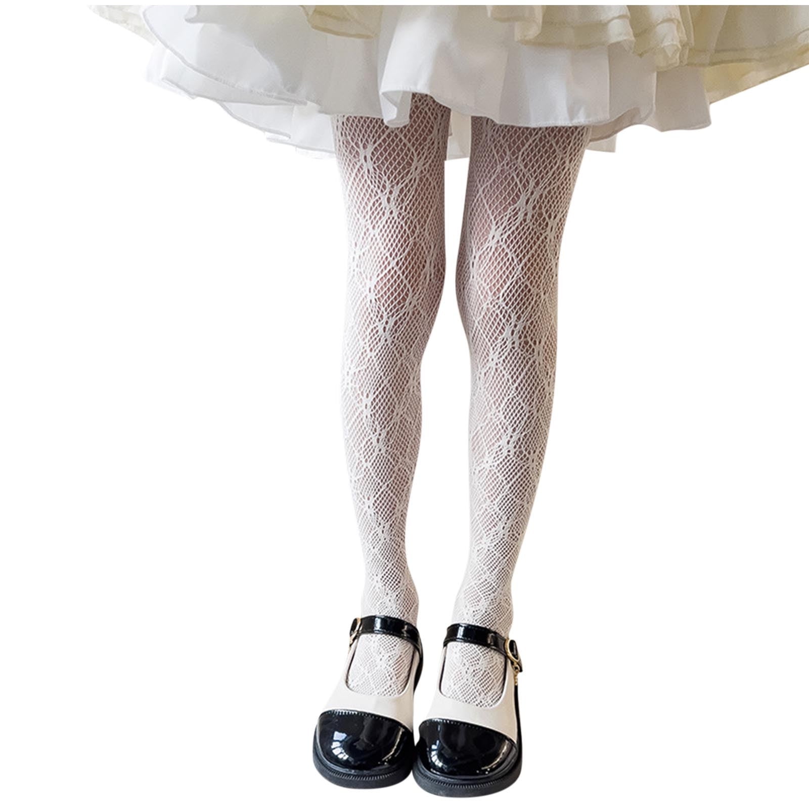 ZACPNCV Baby Girls Cotton Tights Hollowed Summer with Bowknot Mesh Lace Fashion Toddler Footed Legging Pantyhose 0-4 Years