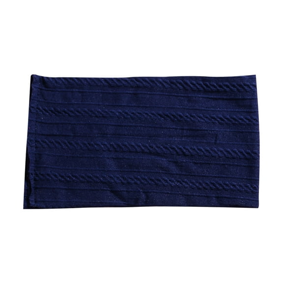 ZACPNCV Baby Headband Newborn Infant Toddler Nylon Hairbands Cute Soft Beanie Headwrap Hair Accessories Navy Free Size