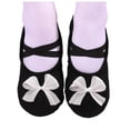 thumbnail image 1 of ZACPNCV Ballet Shoes for Girls Kids Ballet Slippers Soft Elastic Yoga Ballerina Dance Shoes Black, 1 of 4