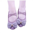 thumbnail image 1 of ZACPNCV Ballet Shoes for Girls Kids Ballet Slippers Soft Elastic Yoga Ballerina Dance Shoes Purple, 1 of 4