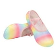 thumbnail image 1 of ZACPNCV Ballet Shoes for Girls Toddler Boys Split Sole Dance Slipper for Toddler for Perform Dance Yoga Multicolor 7 Years, 1 of 7