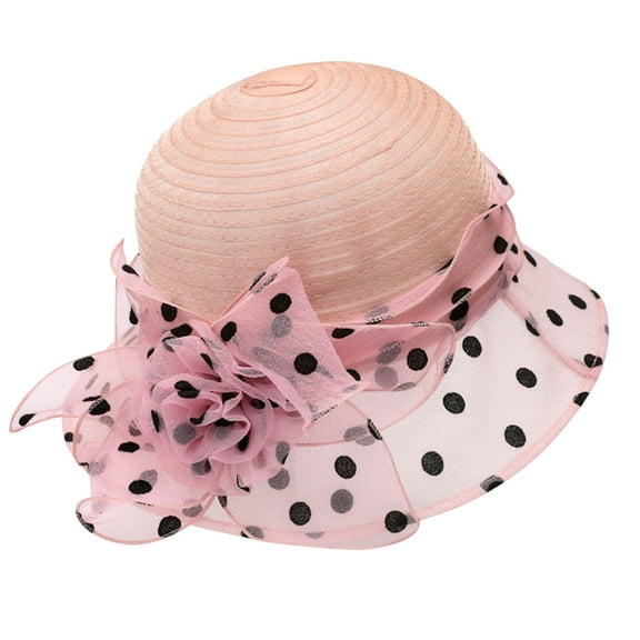 ZACPNCV Beach Hats for Women Big St Wide Summer Hat Floppy Foldable Roll up Cap Sun Hat Mother's Day Gifts Pink Free Size