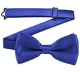 thumbnail image 1 of ZACPNCV Bow Ties Solid Color Adjustable Bow Tie Collection for Kids and Boys Blue Free Size, 1 of 6