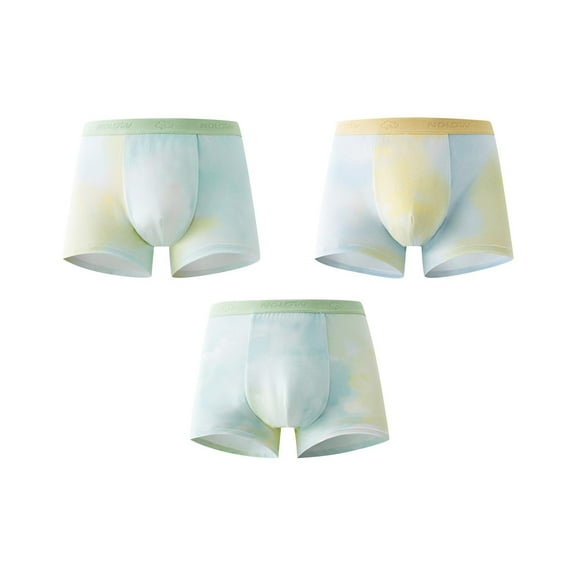 ZACPNCV Boy Boxer Brief Pack of 3 Kids Underwear Cute Panties Boys Shorts White 9-10 Years