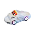 thumbnail image 1 of ZACPNCV Boys Light Up LED Cartoon Car Slides Soft Sole Non Slip Indoor Outdoor Summer Beach Pool Sandals, 1 of 9