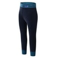 thumbnail image 1 of ZACPNCV Boys Winter Leggings Fleece Lined Toddler Kids Basic Full Length Pants Dark Blue 16-17 Years, 1 of 3