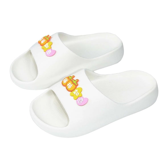 ZACPNCV Cloud Slides for Kids Pillow Slippers Super Soft Comfy Beach Pool Slippers Waterproof Non-Slip Shower Indoor Outdoor Shoes
