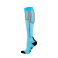 thumbnail image 1 of Lovskoo Compression Socks for Women and Men Circulation Athletic Running Cycling Blue L, 1 of 3