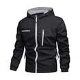 thumbnail image 1 of Lovskoo Fall Men Camping Jacket Man's Oversize Spring Outdoor Coat Male Work Wear Clothes Hoodie Coat, 1 of 5