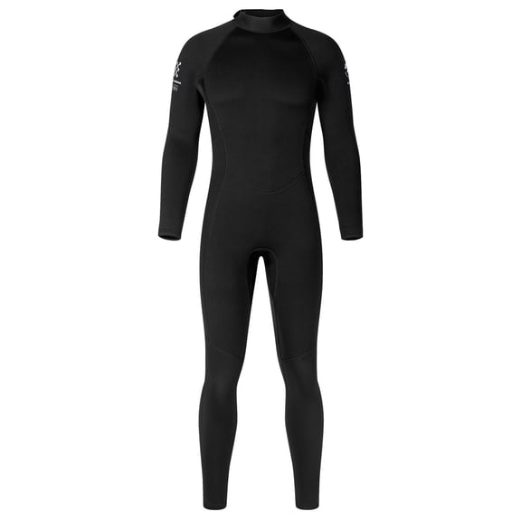 ZACPNCV Full Body Wetsuit for Men 3mm Neoprene Long Sleeve Thermal Protection Diving Snorkeling Surfing Cold Water