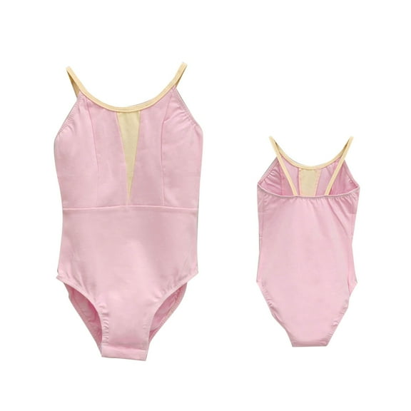 ZACPNCV Girls Ballet Leotards Dance Leotards Ruffle Short Sleeve Gymnastics Outfits Pink 11-12 Years