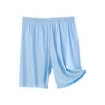 thumbnail image 1 of ZACPNCV Girls Bike Shorts Girl Spandex Breathable Under Dress Shorts for Dance Cartwheel Active Wear Light Blue 9-10 Years, 1 of 4