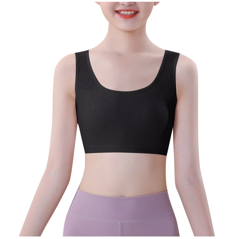 ZACPNCV Girls Soft Training Bras Seamless First Bra Girls Sports ZACPNCV Girls Soft Training Bras Seamless First Bra Girls Sports