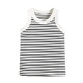thumbnail image 1 of ZACPNCV Girls Tank Tops Sleeveless Racerback Athletic Shirts Cotton Dance Outfit Workout Tops Black 2-3 Years, 1 of 7
