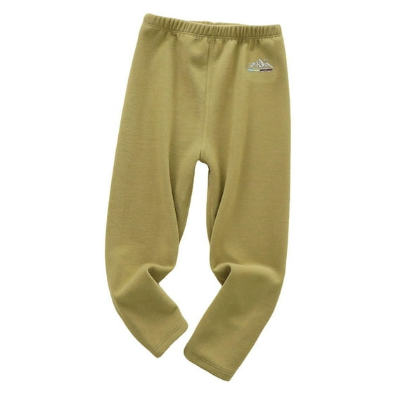 ZACPNCV Kid Girls Candy Color Leggings Solid Color Leggings Casual Yoga Pants Tights Trousers Green 11-12 Years