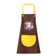 thumbnail image 1 of ZACPNCV Kids Apron Adjustable Children Chef Art Smock with Pocket for Girl Boy Activity Coffee 3-5 Years, 1 of 4