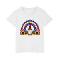 thumbnail image 1 of ZACPNCV Kids Boys 4th of July Shirts Toddler Flag T-Shirt Girls Patriotic Short Sleeve Tees Cotton Top Clothes White 4-5 Years, 1 of 9
