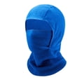 thumbnail image 1 of ZACPNCV Kids Fleece Balaclava Ski Mask Face Mask Neck Warmer for Boys Girls Windproof Face Cover for Cold Weather Skiing Cycling Blue 5-12 Years, 1 of 3