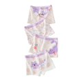 thumbnail image 1 of ZACPNCV Kids Girls Underwear Toddler Soft Cotton Boxer Briefs Panties Cute Pattern Boyshorts (Pack of 4) Purple 3-5 Years, 1 of 3