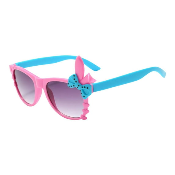 ZACPNCV Cute Kids Sunglasses Girl Multiple Shaped Sunglasses UV400 Kids Eyewear Pink 2-8 Years