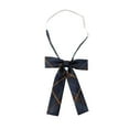 thumbnail image 1 of ZACPNCV Kids Plaid Bow Ties Elastic Pretied Colorful Bow Tie for Uniform Blue Free Size, 1 of 1