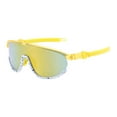thumbnail image 1 of ZACPNCV Kids Polarized Sunglasses Youth Baseball Sunglasses for Boys Girls Sports UV400 Protection SunGlasses Yellow Free Size, 1 of 4